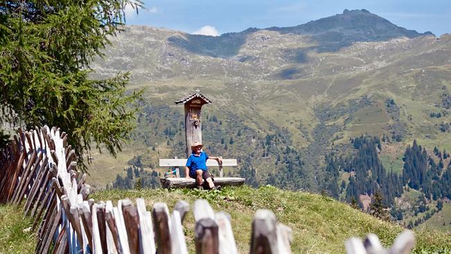 Reinhald Halder auf der Poltenalm