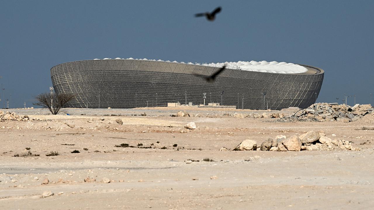© APA/AFP/Kirill KUDRYAVTSEV Das Lusail-Stadion ist am 11. November 2022 in Lusail vor dem Fußballturnier der FIFA-Weltmeisterschaft 2022 in Katar abgebildet.