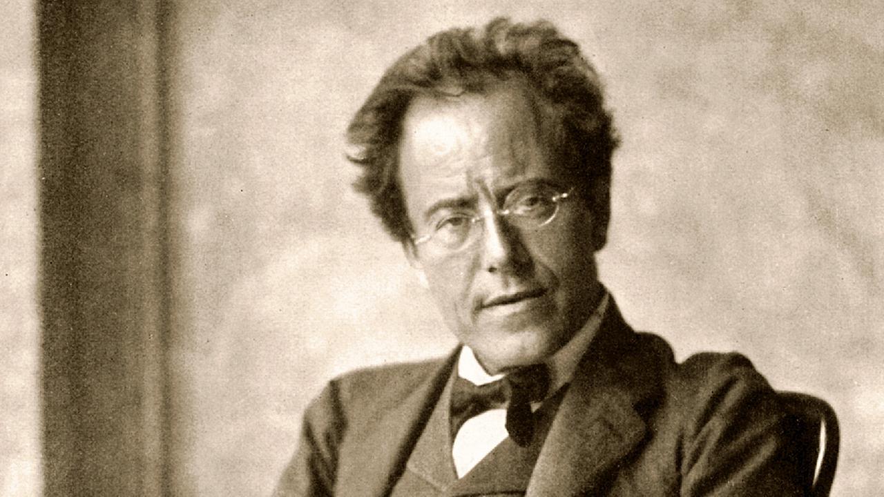 Gustav Mahler – Fotografie (aus Rudolf Louis: »Die deutsche Musik der Gegenwart«).