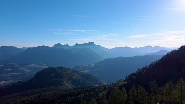 Blick von Abtenau Richtung Dachstein.