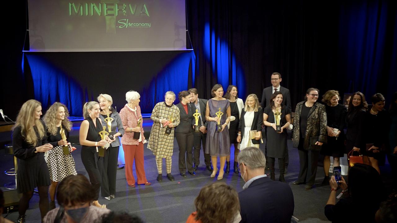 Preisträgerinnen Minerva Award 2021