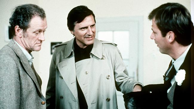 © ORF/Telepool (v.li.): Karl Obermayr (Manni Kopfeck), Helmut Fischer (Monaco Franze), Wolfgang Fierek (Tierpark-Toni)