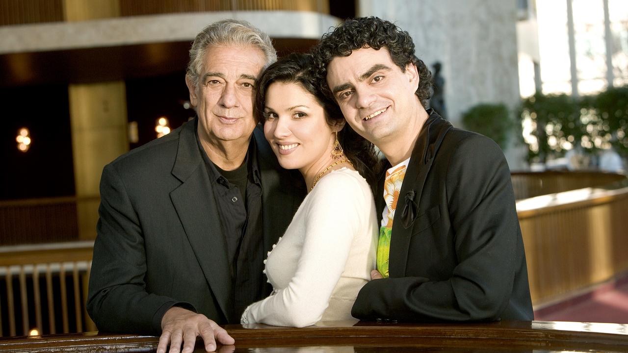 Plácido Domingo, Anna Netrebko und Rolando Villazón beim Gipfeltreffen der Stars 