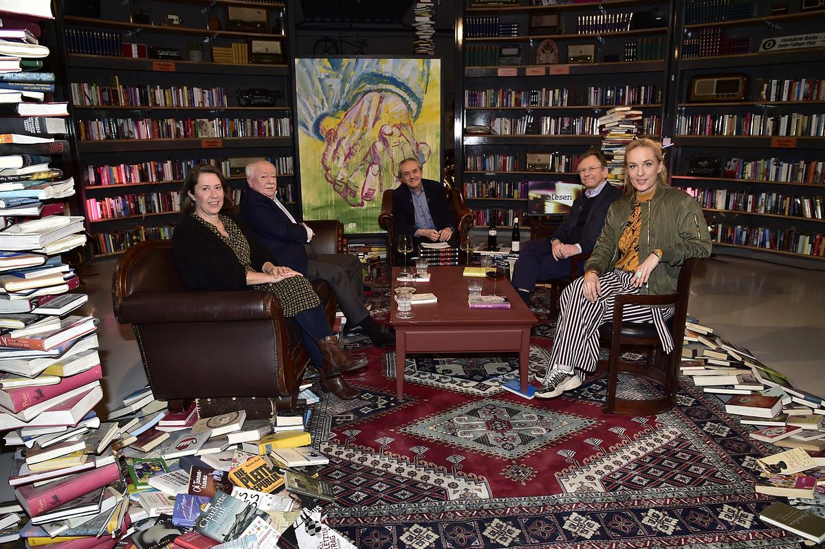 © Peter Meierhofer Jubiläumsausgabe von 'erLesen' mit Petra Hartlieb, Michael Häupl, Heinz Sichrovsky, Doron Rabinovici, Lilian Klebow