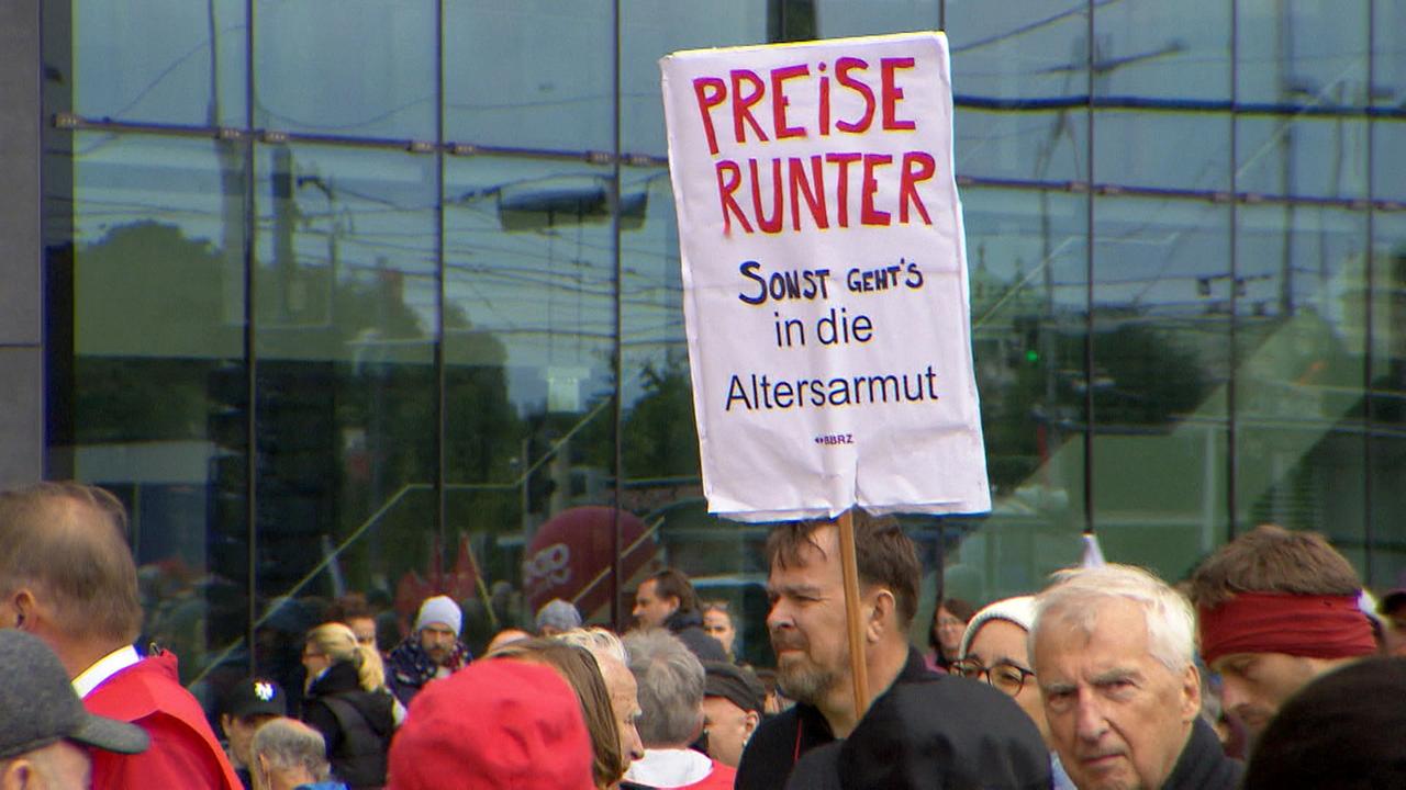 Demo gegen Teuerung im September in Wien
