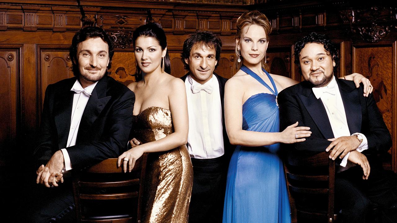 Ludovic Tézier, Anna Netrebko, Marco Armiliato, Elina Garanca, Ramon Vargas.