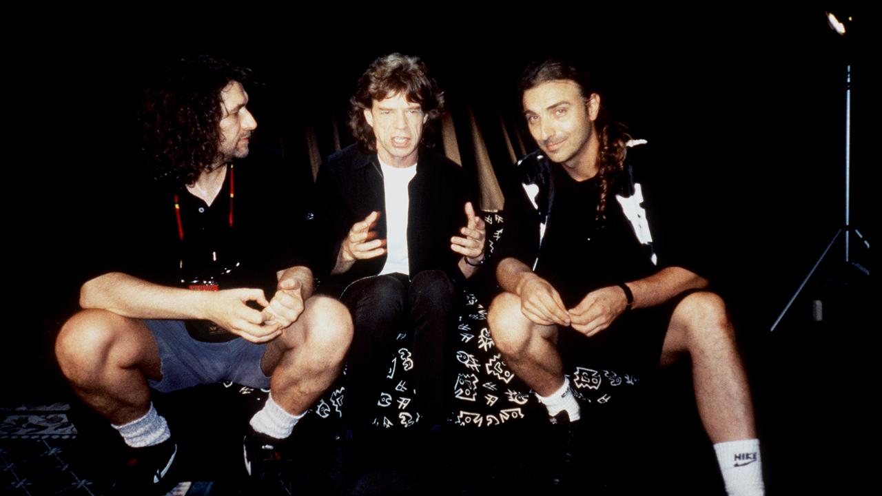 Hannes Rossacher, Mick Jagger, Rudi Dolezal