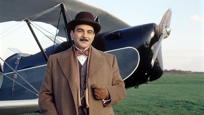 Agatha Christie’s Poirot: Der Diebstahl des königlichen Rubins (Krimi GB 1991); Im Bild: David Suchet (Hercules Poirot).