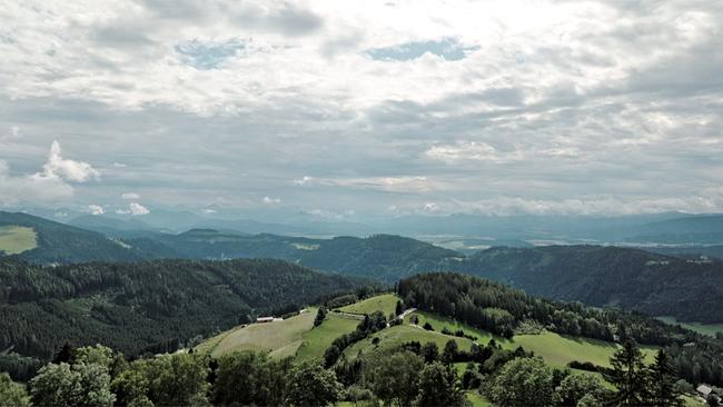 Blick über Kärntens Berge
