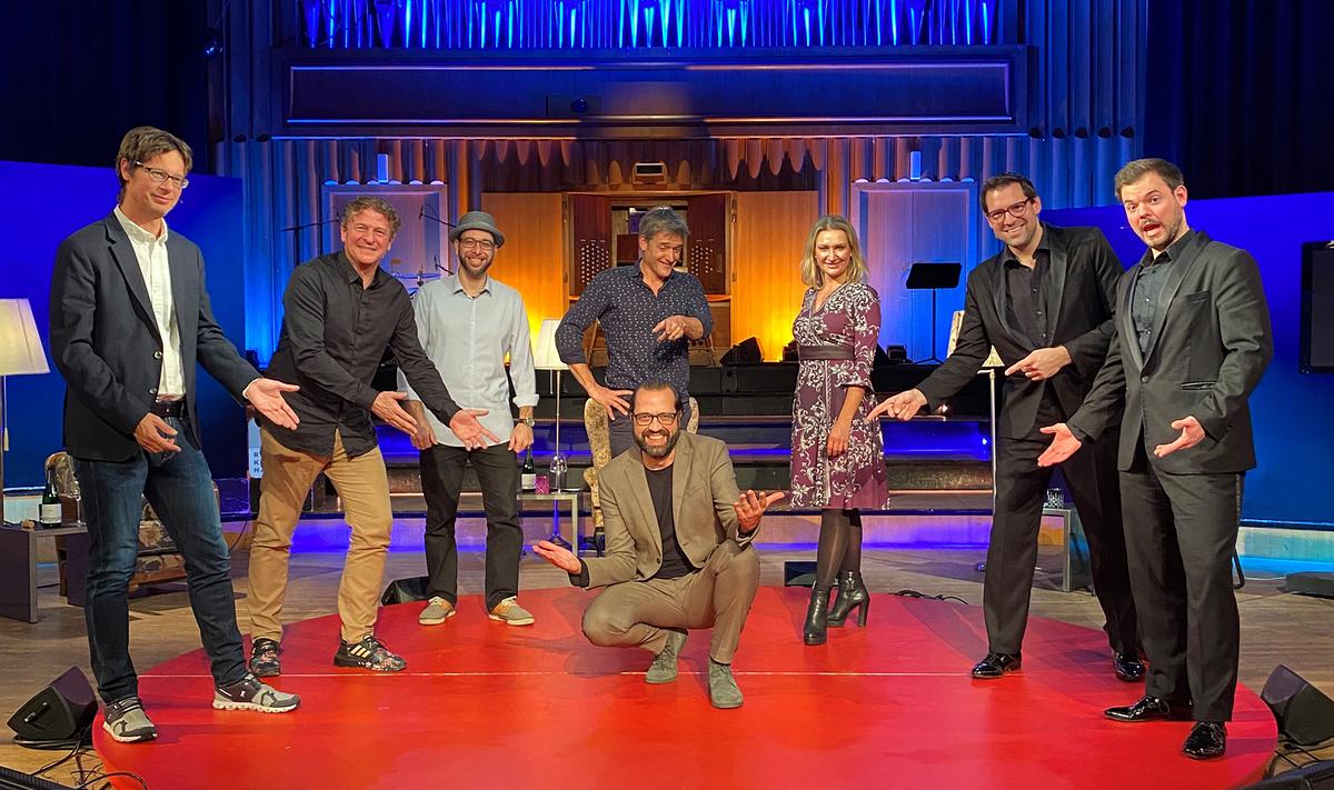 © ORF/ORF III Christian Schwab, Peter Moizi, Alberto Lovison, Christof Spörk, Gerald Fleischhacker, Angelika Niedetzky, Flo und Wisch.