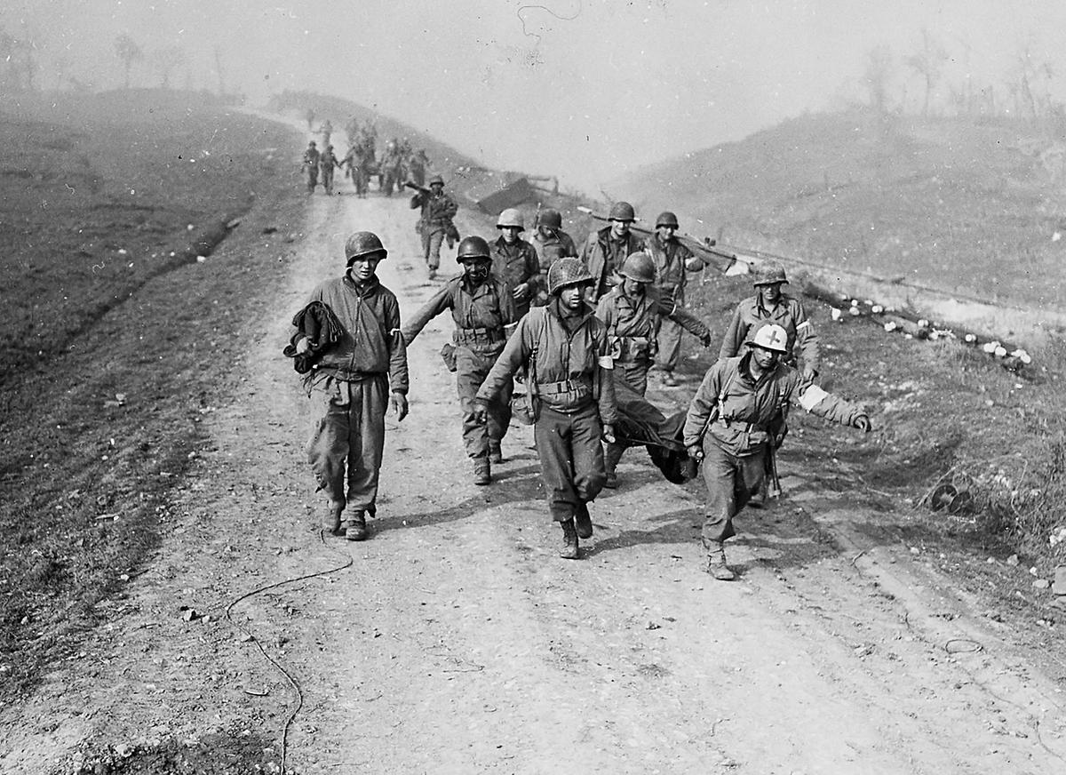 Die 36. Infanteriedivision bei Rapido Cassino