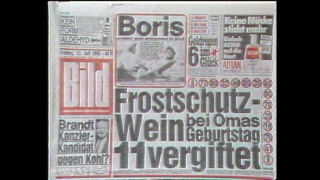 Die BILD-Zeitung befeuert den Weinskandal auch in Deutschland mit Schlagzeilen