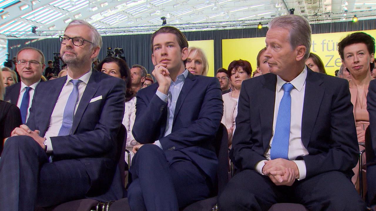 Sebastian Kurz, Reinhold Mitterlehner.