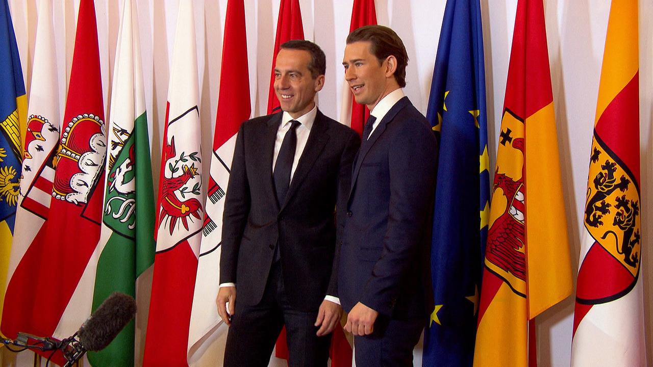 Christian Kern, Sebastian Kurz