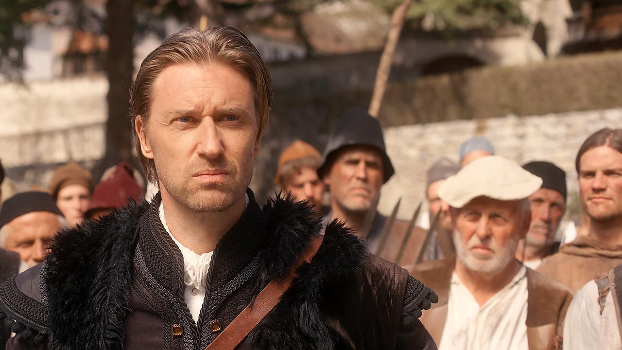 © ORF/TERRA FILM Peter Schorn als Gaismair nach Verhandlung mit Innsbruck
