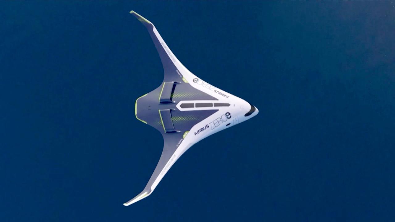 Airbus - Flugzeug mit Wasserstoff betrieben