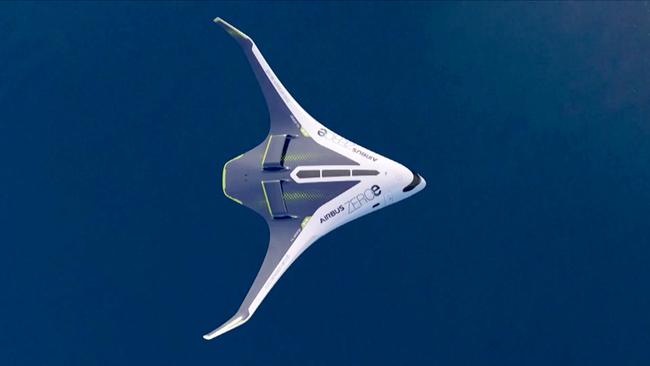 Airbus - Flugzeug mit Wasserstoff betrieben