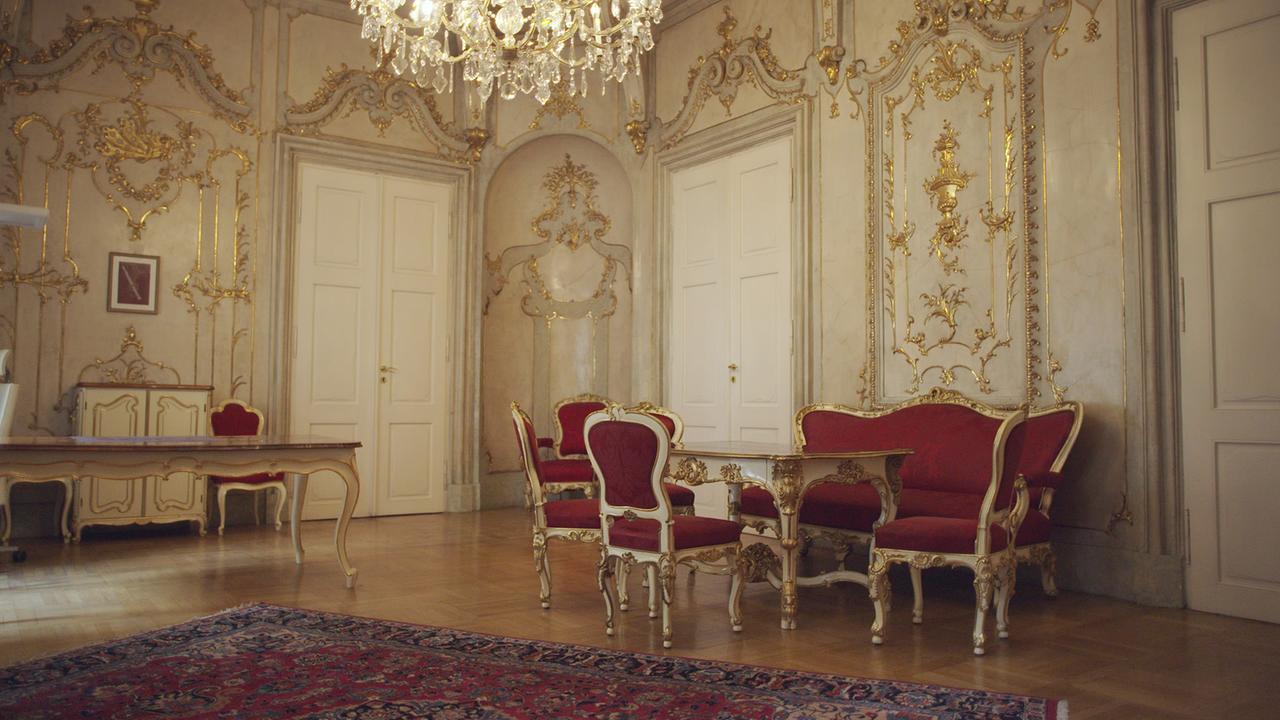 Das Palais Rottal verfügt über ein „Oval Office“, in dem heute der Präsident der Österreichischen Finanzprokuratur sitzt