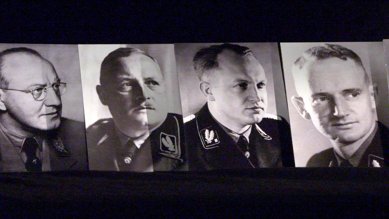 (v. li.) Hugo Jury, Hubert Klausner, Siegfried Uiberreither, Friedrich Rainer.