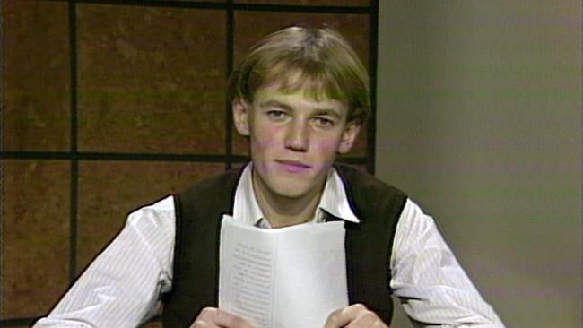 Peter Resetarits als Moderator bei der Sendung Ohne Maulkorb in 1980ern