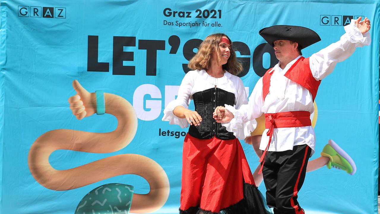 Die 1. Special Olympics Tanzsport-WM geht in Graz über die Bühne. 