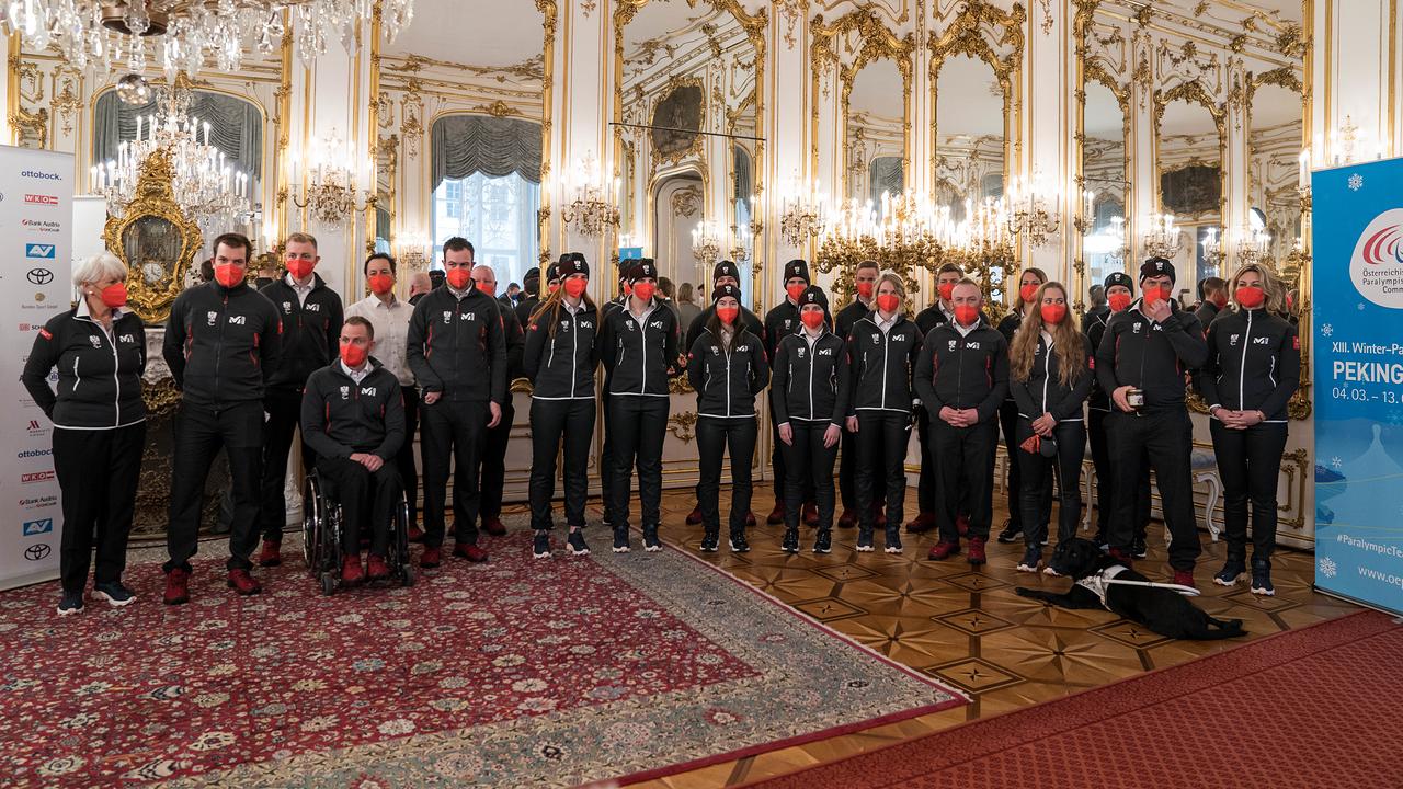 © GEPA_Johannes Friedl 16 Athletinnen und Athleten sowie sechs Guides sind für Österreich bei den Paralympics am Start.