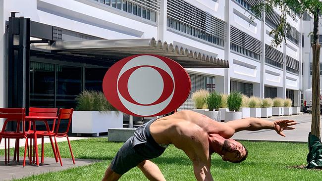 Yoga am ORF-Mediencampus