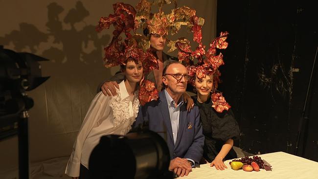 © ORF / Seitenblicke Gruppenbild der Models am Set