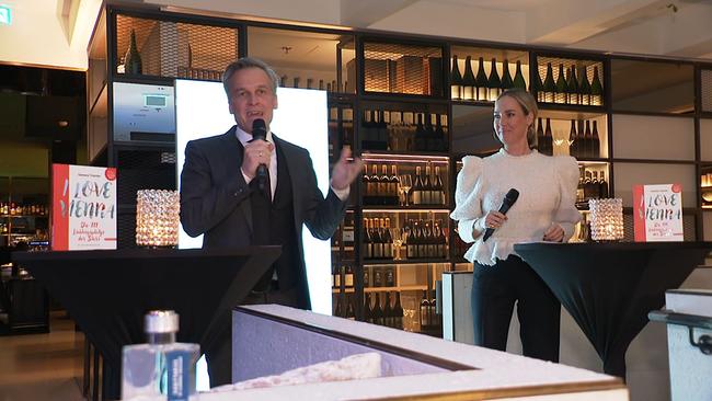 © ORF / Seitenblicke Tarek Leitner und Nadja Bernhard moderieren das Event