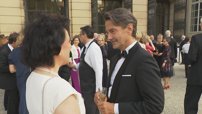 © ORF / Seitenblicke Designierte Präsidentin des Rotary Club Wien & ORF Generaldirektor im Gespräch