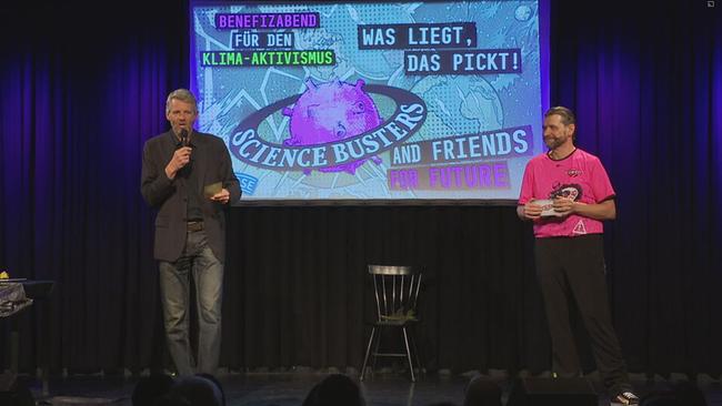 Science Busters auf der Bühne
