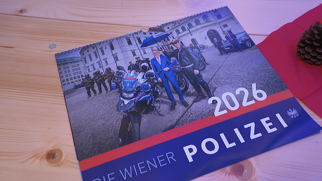 Der Bundespräsident wird von der Polizei beschützt...
