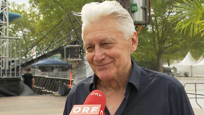 © ORF / Seitenblicke Rainhard Fendrich im Gespräch