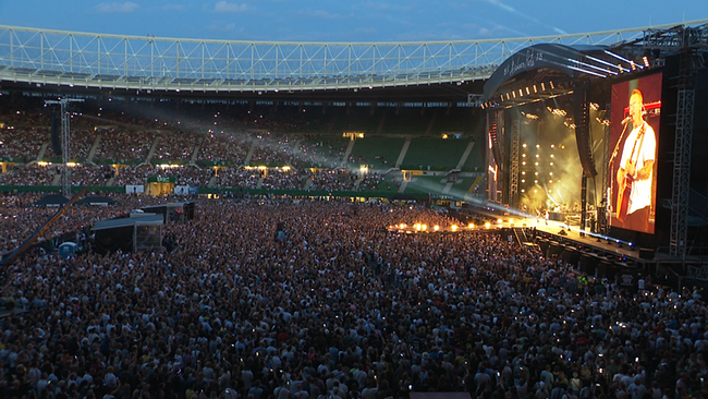 Musikfestival im Ernst-Happel-Stadion 