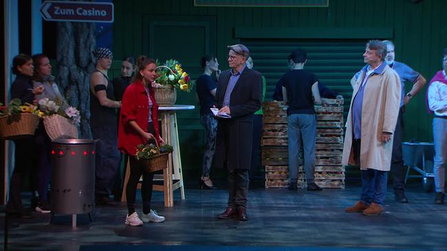 © ORF Probe "My fair Lady" im Stadttheater Baden