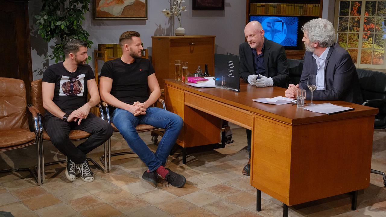 © ORF/Günther Pichlkostner "Willkommen Österreich - Gäste, Gäste, Gäste" am 10.8.: Otto Jaus, Paul Pizzera, Christoph Grissemann, Dirk Stermann