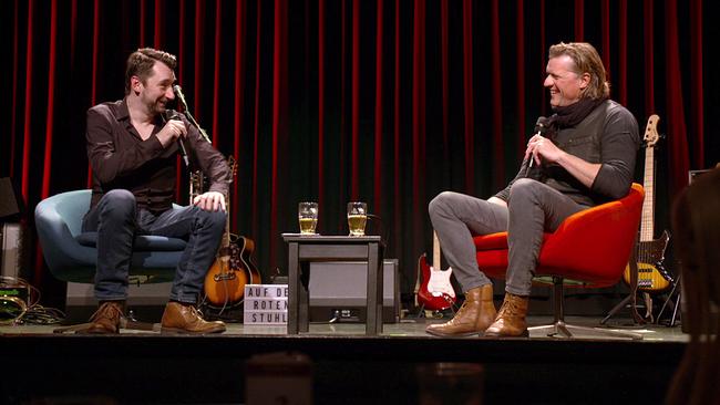 © ORF/produktionsraum Auf dem Roten Stuhl mit Gery Seidl: Bernhard Egger, Gery Seidl