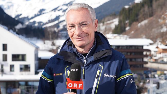 © ORF/Roman Zach-Kiesling Die Alpine Ski-WM Saalbach im ORF: Rainer Pariasek