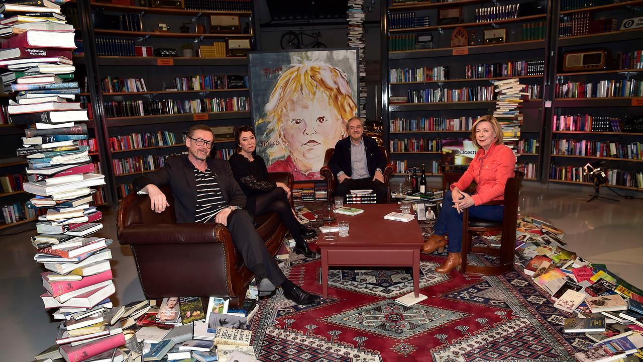 © ORF/ORF III/Peter Meierhofer Manfred Rebhandl, Ursula Strauss, Heinz Sichrovsky, Conny Bischofberger