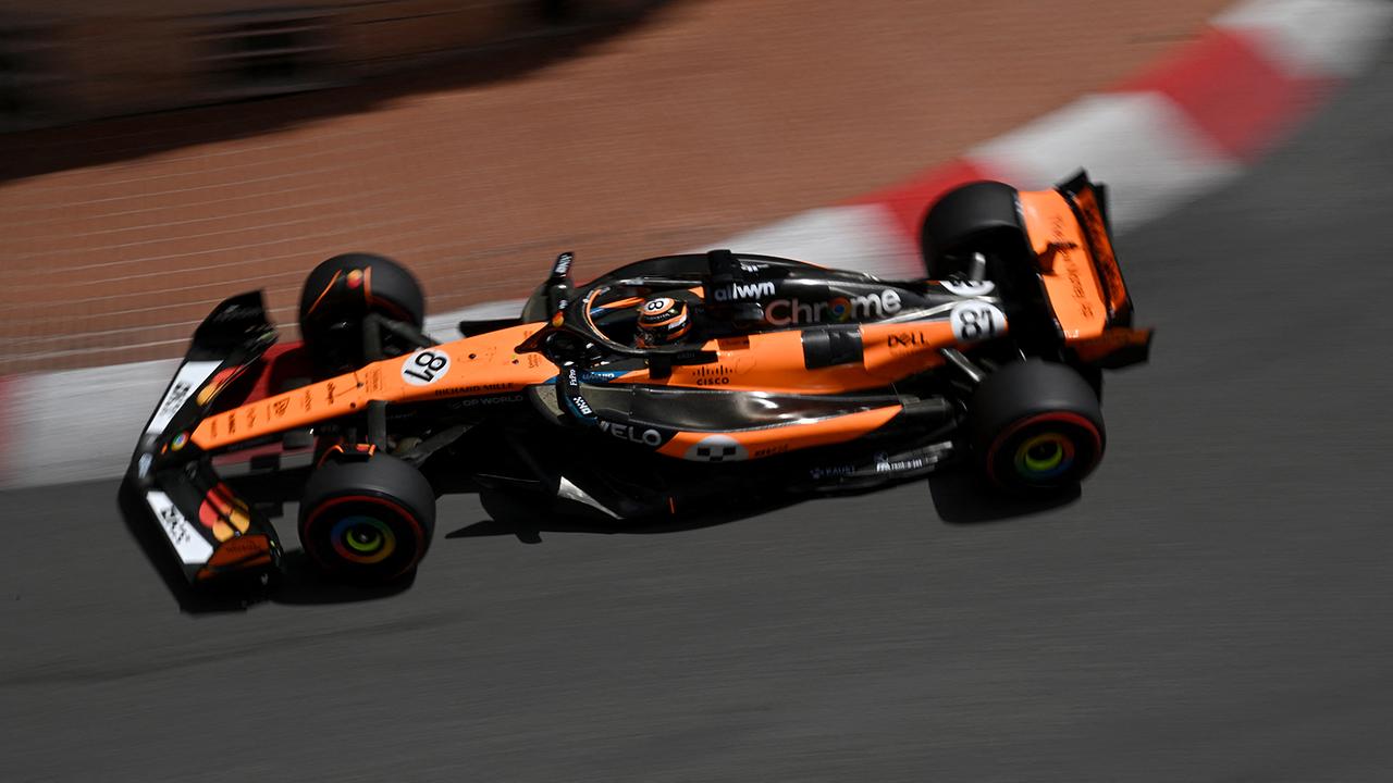 © APA/AFP/Christophe Simon McLarens australischer Fahrer Oscar Piastri fährt während des dritten Trainings für den Formel-1-Grand-Prix von Monaco am 24. Mai 2025 auf dem Circuit de Monaco