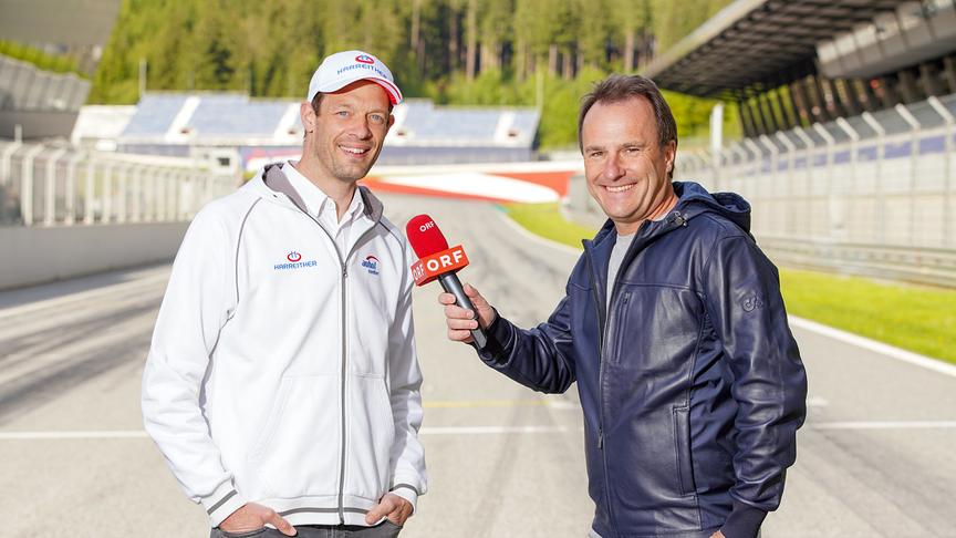 © ORF/Roman Zach-Kiesling "Formel 1 Großer Preis von Österreich 2021": Alexander Wurz, Ernst Hausleitner