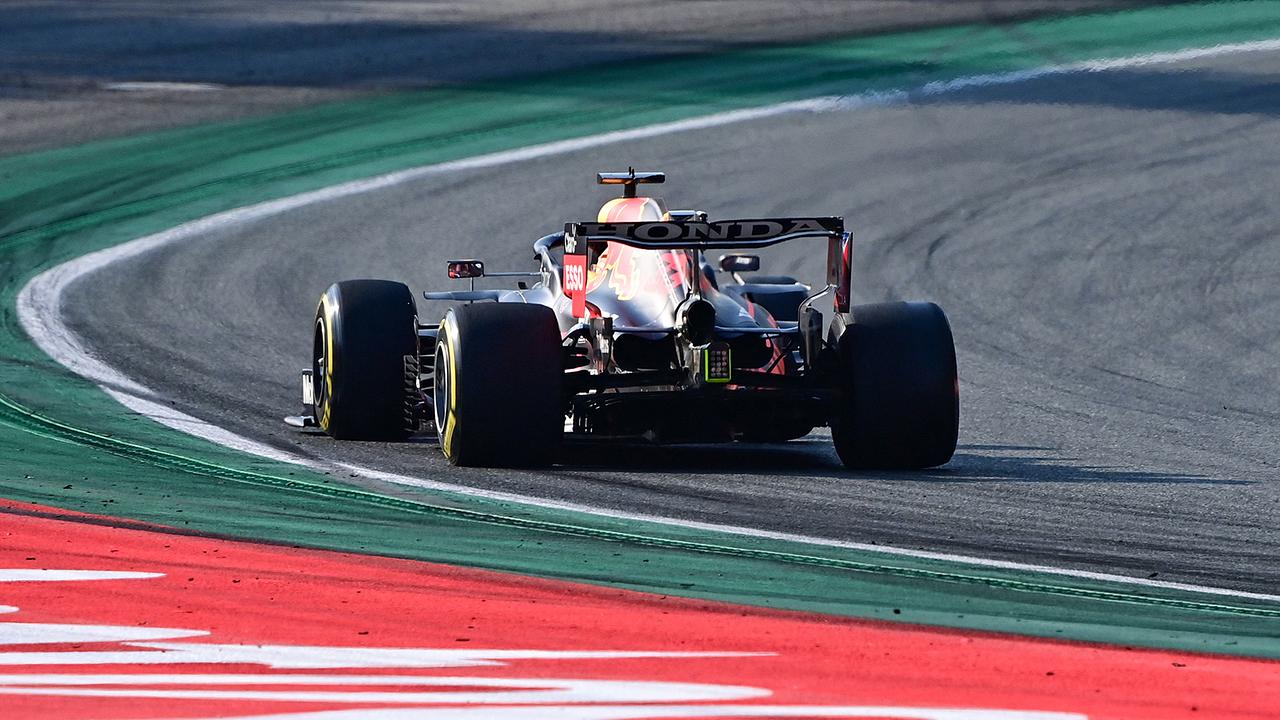 Red Bull's Dutch driver Max Verstappen drives during the sprint session at the Autodromo Nazionale circuit in Monza, on September 11, 2021, ahead of the Italian Formula One Grand Prix. 
