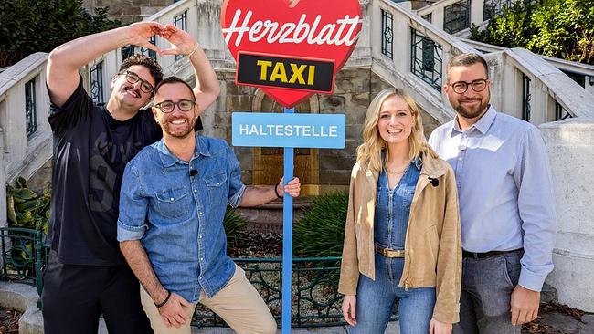 Herzblatt Taxi: Mathias, Patrick, Tina Ritschl, Alexander