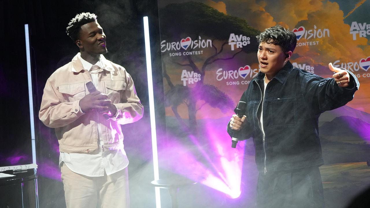 © ORF/Roman Zach-Kiesling J auf ESC-Events in Basel: Claude, JJ