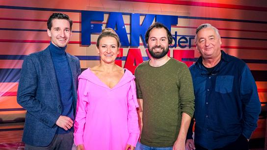 "Fakt oder Fake" am 29.9.2023: Clemens Maria Schreiner, Angelika Niedetzky, Manuel Thalhammer, Andreas Vitasek