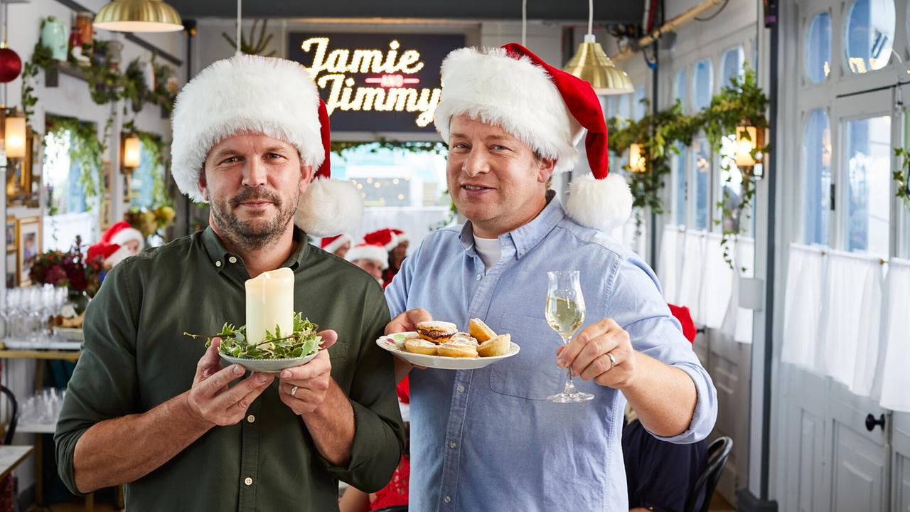 "Jamie & Jimmy's Food Fight Club - Die große Weihnachtsparty": Jimmy Doherty, Jamie Oliver