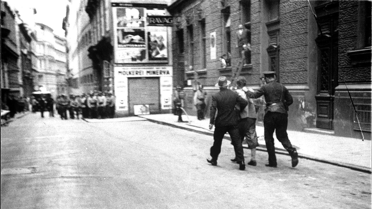 "Die Jahre der Kanzlerdiktatur": Juliputsch 1934, Verhaftung eines Putschisten