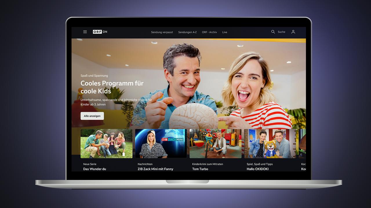© ORF 2024 startet ORF ON mit einem eigenen Streaming-Angebot für Kinder