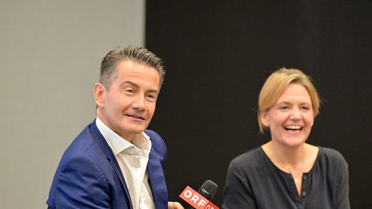 PP 2024: ORF-Generaldirektor Roland Weißmann, ORF-Programmdirektorin Stefanie Groiss-Horowitz