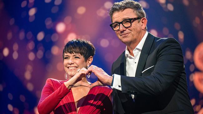 "Die große Silvester Show": Das Moderatoren-Duo Francine Jordi und Hans Sigl